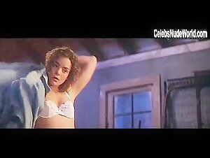 Kimberly Williams-Paisley underwear, Sexy scene in Indian Summer (1993) 13