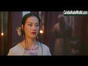 Olivia Cheng, Leifennie bush, breasts scene in Marco Polo (2014-2016) 8