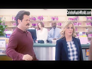 Megan Mullally underwear, Sexy scene in Parks and Recreation (2015) 18