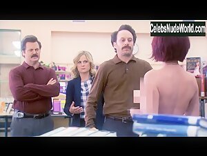 Megan Mullally underwear, Sexy scene in Parks and Recreation (2015) 7