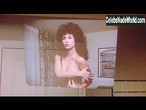 Maxine Wasa underwear, Sexy scene in My Stepmother Is an Alien (1988) 15