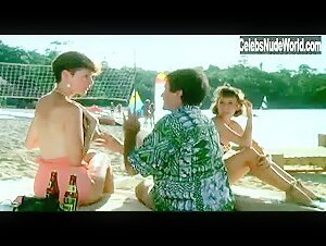 Mary Gross breasts, Nude scene in Club Paradise (1986) 16