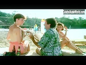 Mary Gross breasts, Nude scene in Club Paradise (1986) 17