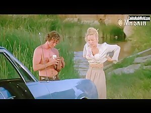 Lynda Carter, Belinda Balaski, Merrie Lynn Ross breasts, butt scene in Bobbie Jo and the Outlaw (1976) 12