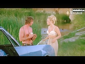 Lynda Carter, Belinda Balaski, Merrie Lynn Ross breasts, butt scene in Bobbie Jo and the Outlaw (1976) 13