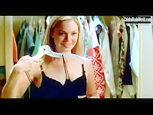 Maggie Lawson Sexy, underwear scene in Winter Break (2003) 3