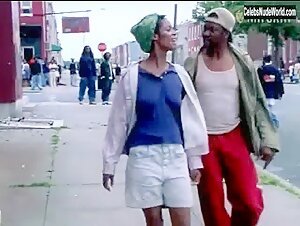 Tasha Smith Sexy scene in The Corner (2000) 7