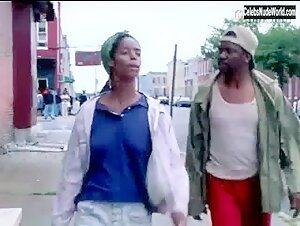 Tasha Smith Sexy scene in The Corner (2000) 9