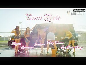 Kayla Collins, Amber Rose, Kristinia Debarge bikini, Sexy scene in School Dance (2014) 2