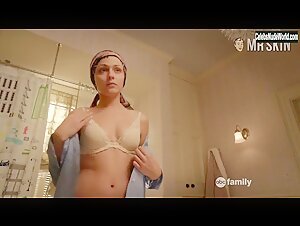 Italia Ricci underwear, Sexy scene in Chasing Life (2015) 17