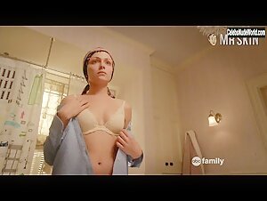 Italia Ricci underwear, Sexy scene in Chasing Life (2015) 19