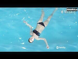Italia Ricci Wet , Pool scene in Chasing Life (2015) 16