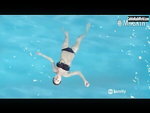 Italia Ricci Wet , Pool scene in Chasing Life (2015) 18