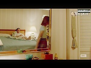Kerry Bishé Gorgeous,underwear scene in Halt and Catch Fire (2014-2017) 3