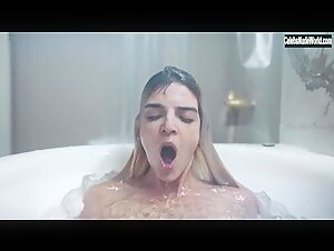 Clara Lago shower , sex scene in Limbo (2022) S1 10