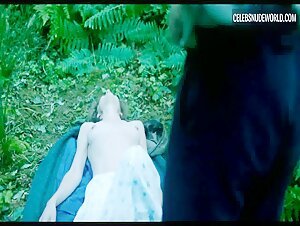 Emma Corrin butt, breasts scene in Lady Chatterley's Lover (2022) 9