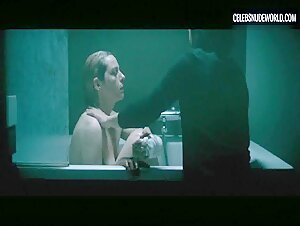 Louise Manteau Nude, breasts scene in Wolfkin (2022)
