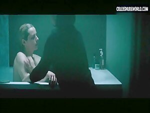 Louise Manteau Nude, breasts scene in Wolfkin (2022) 7