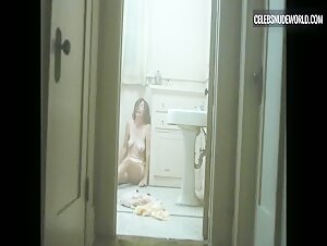 Julianne Nicholson Nude, underwear scene in Blonde (2022) 11