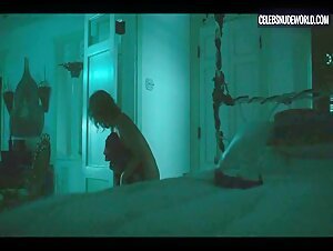 Amelia Eve Nude, peeing scene in Leopard Skin (2022) 20