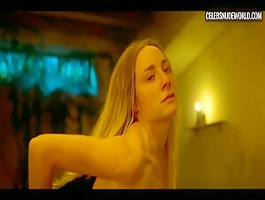 Ángela Cremonte Nude, breasts scene in Feria: The Darkest Light (2022) 1