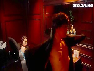 Kyoko Hasegawa Sexy, cleavage scene in Fishbowl Wives (2022) 15