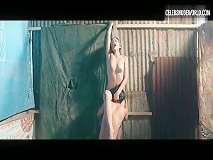 Christine Bermas Nude, bush scene in Scorpio Nights 3 (2022) 5