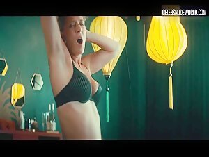 Caroline Frank underwear, breasts scene in Love Machine 2 (2022) 8