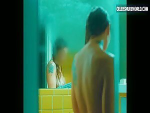 Trace Lysette breasts, Nude scene in Monica (2022) 18