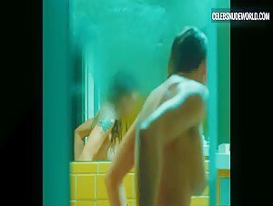 Trace Lysette breasts, Nude scene in Monica (2022)