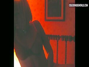 Trace Lysette breasts, underwear scene in Monica (2022) 11