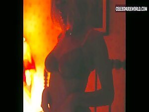 Trace Lysette breasts, underwear scene in Monica (2022) 2