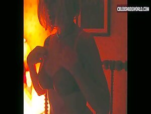 Trace Lysette breasts, underwear scene in Monica (2022) 8