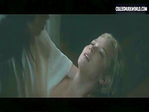 Virginie Efira Nude, breasts scene in Benedetta (2021) 15