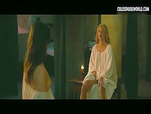Daphne Patakia, Virginie Efira lesbian, masturbating scene in Benedetta (2021) 6