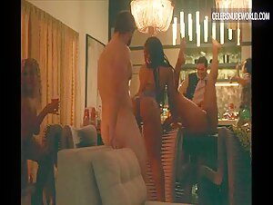 X Mayo, NaSwana Moon, Karina Chery butt, breasts scene in Swarm (2023) 20