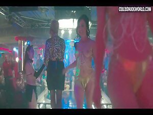Mar Canadell, Hania Guzman breasts, stripping scene in Nacho (2023) 7