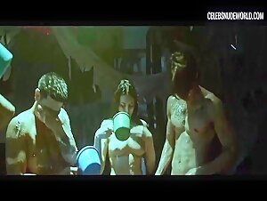 Micaella Raz, Shiena Verzosa Yu breasts, Nude scene in Sex Hub (2023)