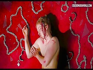 Bobbi Salvör Menuez Redhead, Washing scene in My Animal (2023) 1