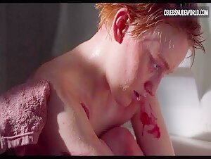 Bobbi Salvör Menuez Redhead, Washing scene in My Animal (2023) 19