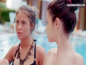 Maria Bakalova, Yoanna-Izabella Varbanova Bikini, Cleavage scene in Transgression (2018) 15