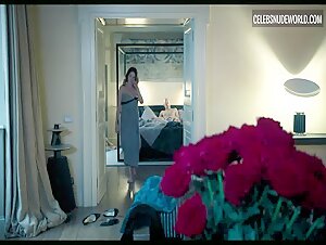 Claudia Gerini Cleavage, Flowers scene in Suburra: Blood on Rome (2017-2020) 19