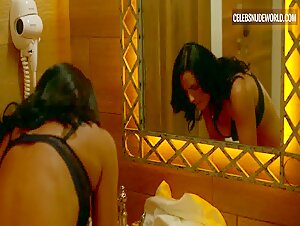 Aislinn Derbez Reflection, Panties scene in The House of Flowers (2018-2020) 2