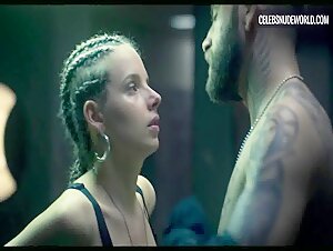 Federica Sabatini Cornrows, Kissing scene in Suburra: Blood on Rome (2017-2020) 16