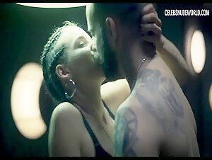 Federica Sabatini Cornrows, Kissing scene in Suburra: Blood on Rome (2017-2020) 19