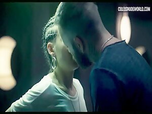 Federica Sabatini Cornrows, Kissing scene in Suburra: Blood on Rome (2017-2020) 7