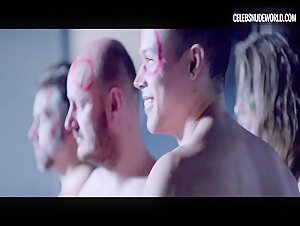 Emelie Jonsson, Bianca Cruzeiro, Emma Broome, Jennie Silfverhjelm Orgy, Undressing scene in Aniara (2018) 10