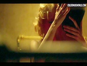 Maggie Civantos, Nadia de Santiago Breasts, Blonde scene in Cable Girls (2017-2020) 8