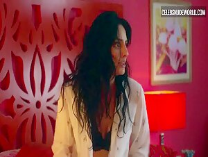 Aislinn Derbez Bedroom, Underwear scene in The House of Flowers (2018-2020) 15