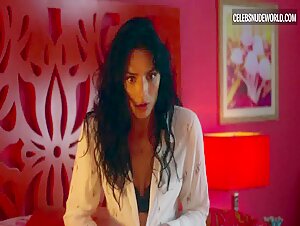 Aislinn Derbez Bedroom, Underwear scene in The House of Flowers (2018-2020) 19